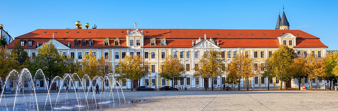 Landtag von Sachsen-Anhalt in Magdeburg, Sitz des Landesparlaments.