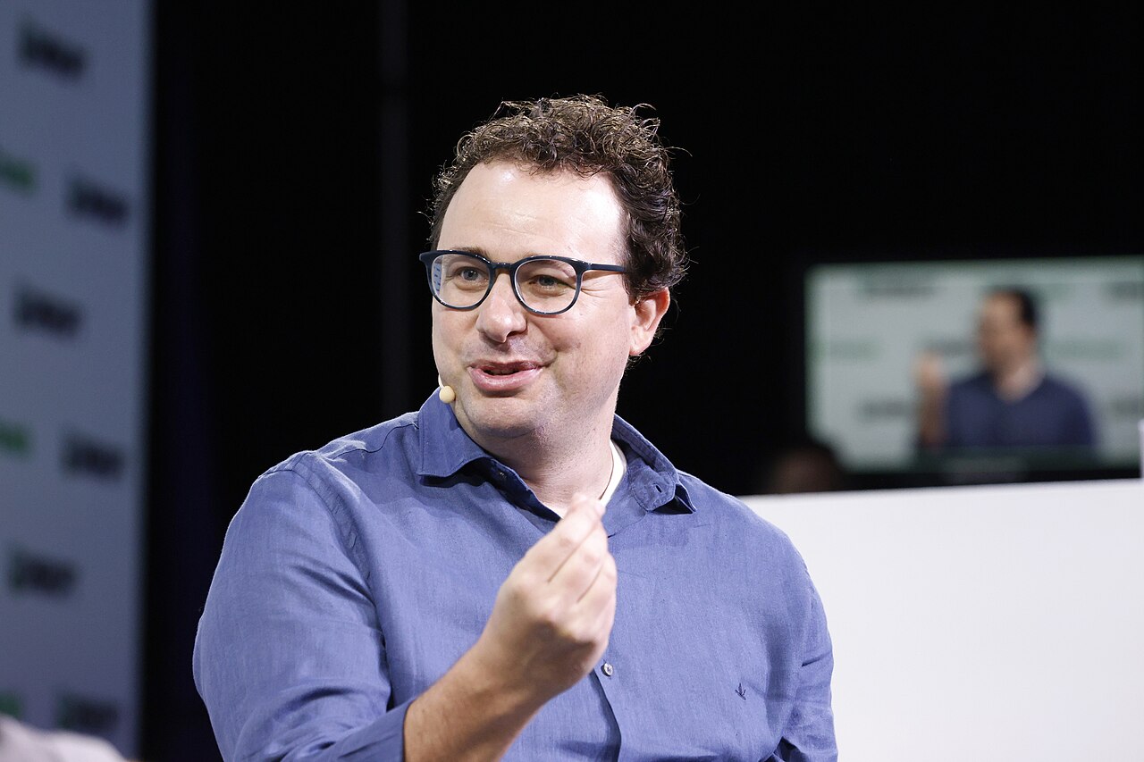 Anthropic-CEO Dario Amodei bei TechCrunch Disrupt 2023 in San Francisco.