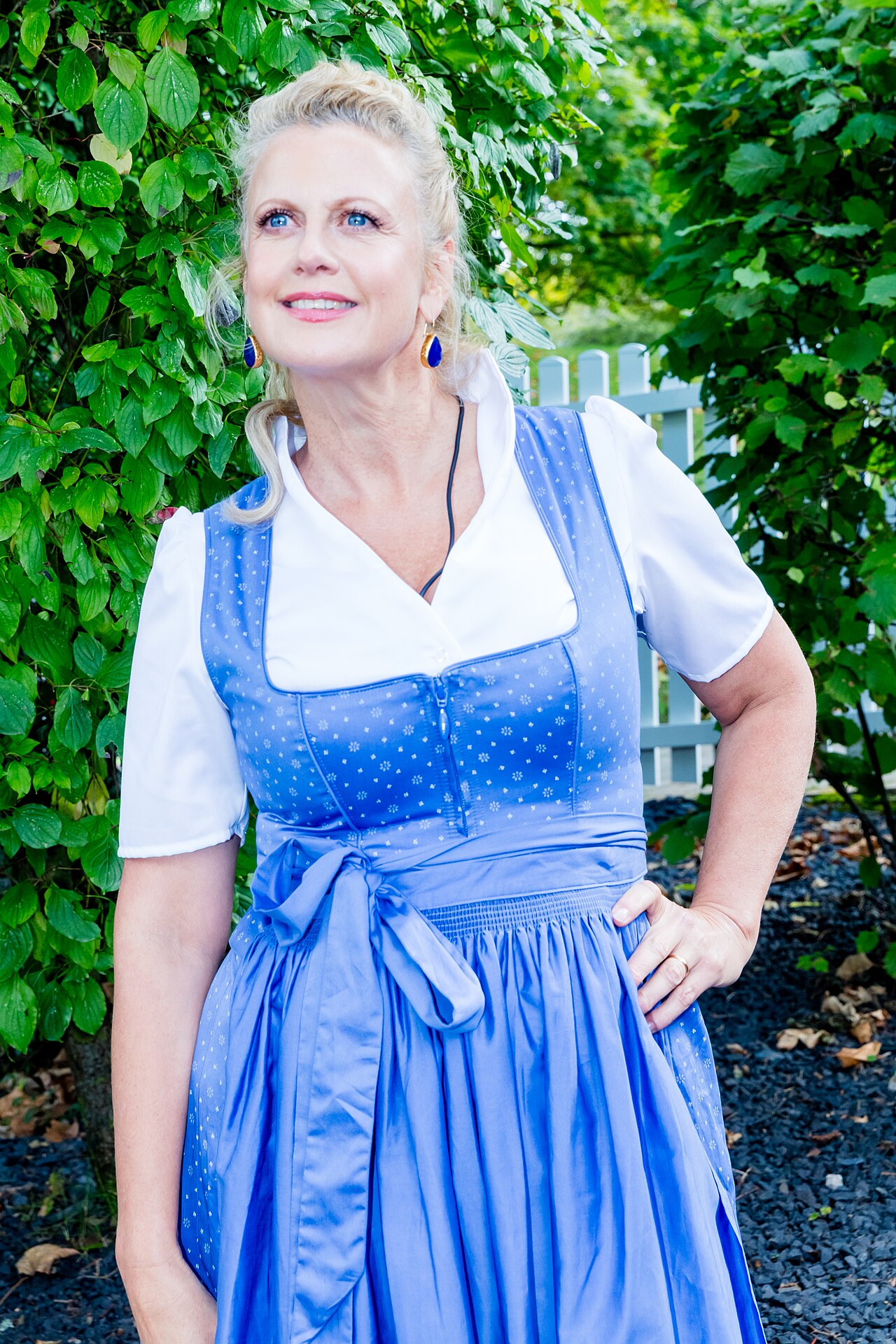 Barbara Schöneberger im „ZDF-Fernsehgarten“ in Mainz, September 2025.