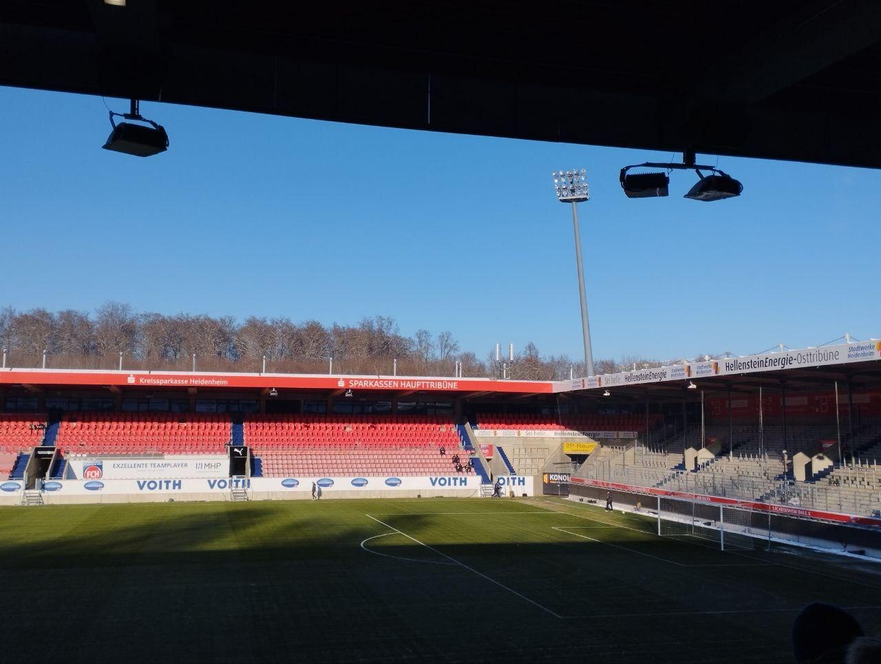 Voith-Arena, das Stadion des 1. FC Heidenheim