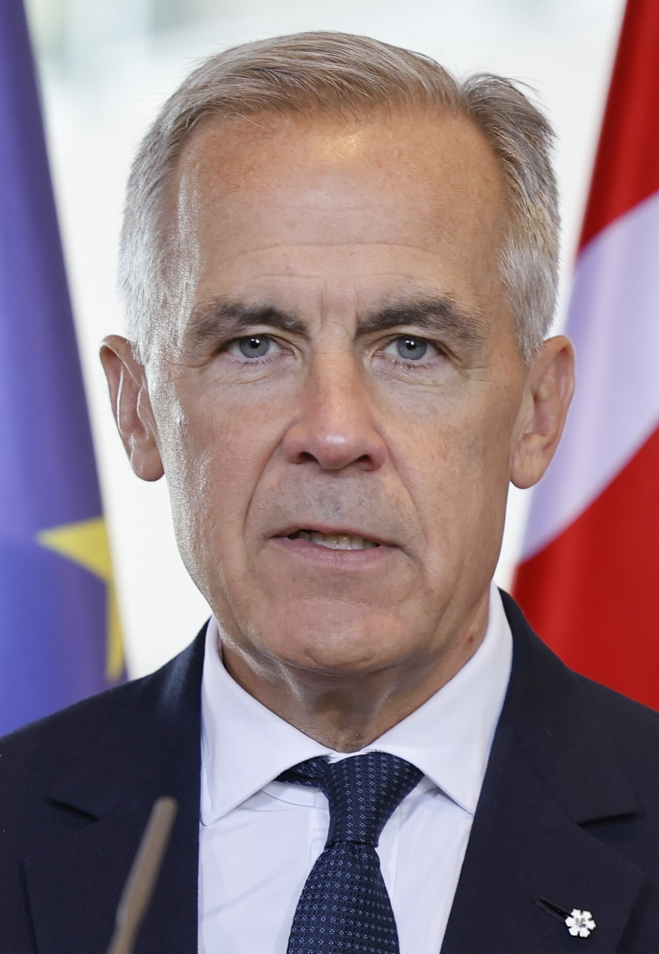 Kanadas Premierminister Mark Carney bei einem offiziellen Termin, Porträtaufnahme.