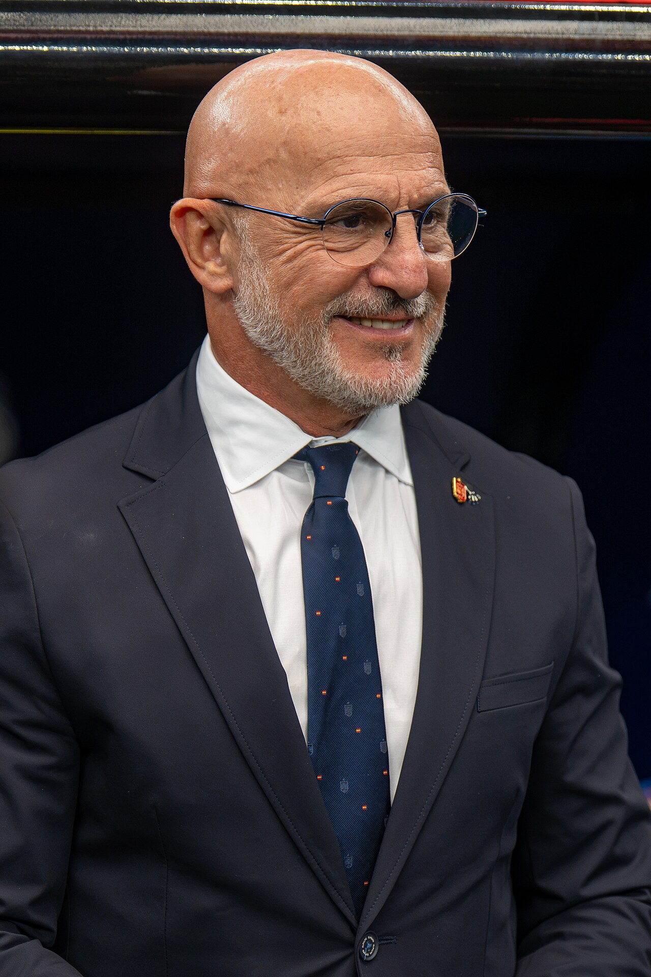 Luis de la Fuente an der Seitenlinie im WM-Halbfinale gegen Frankreich am 14. Juli 2026