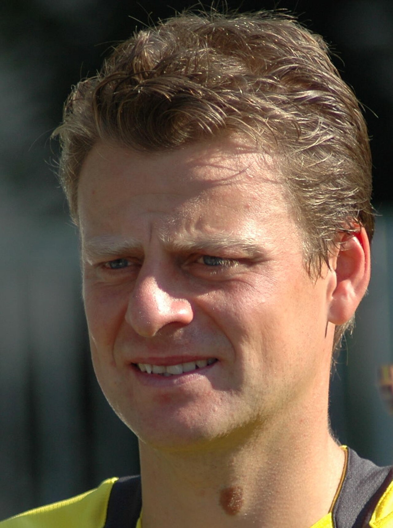 Christian Wörns beim Training von Borussia Dortmund, aufgenommen 2006.