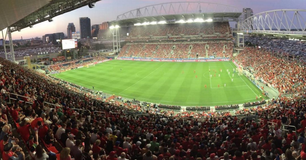 BMO Field in Toronto, Spielstätte des deutschen WM-Gruppenspiels gegen die Elfenbeinküste