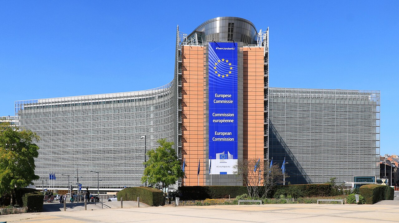 Berlaymont-Gebäude in Brüssel, Sitz der EU-Kommission