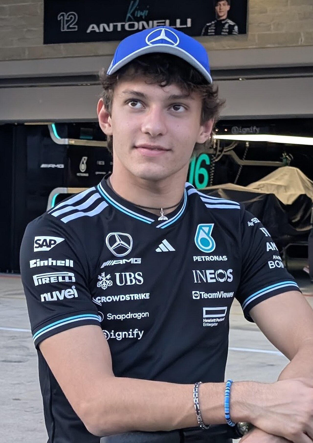 Kimi Antonelli beim Großen Preis der USA 2025 in Austin