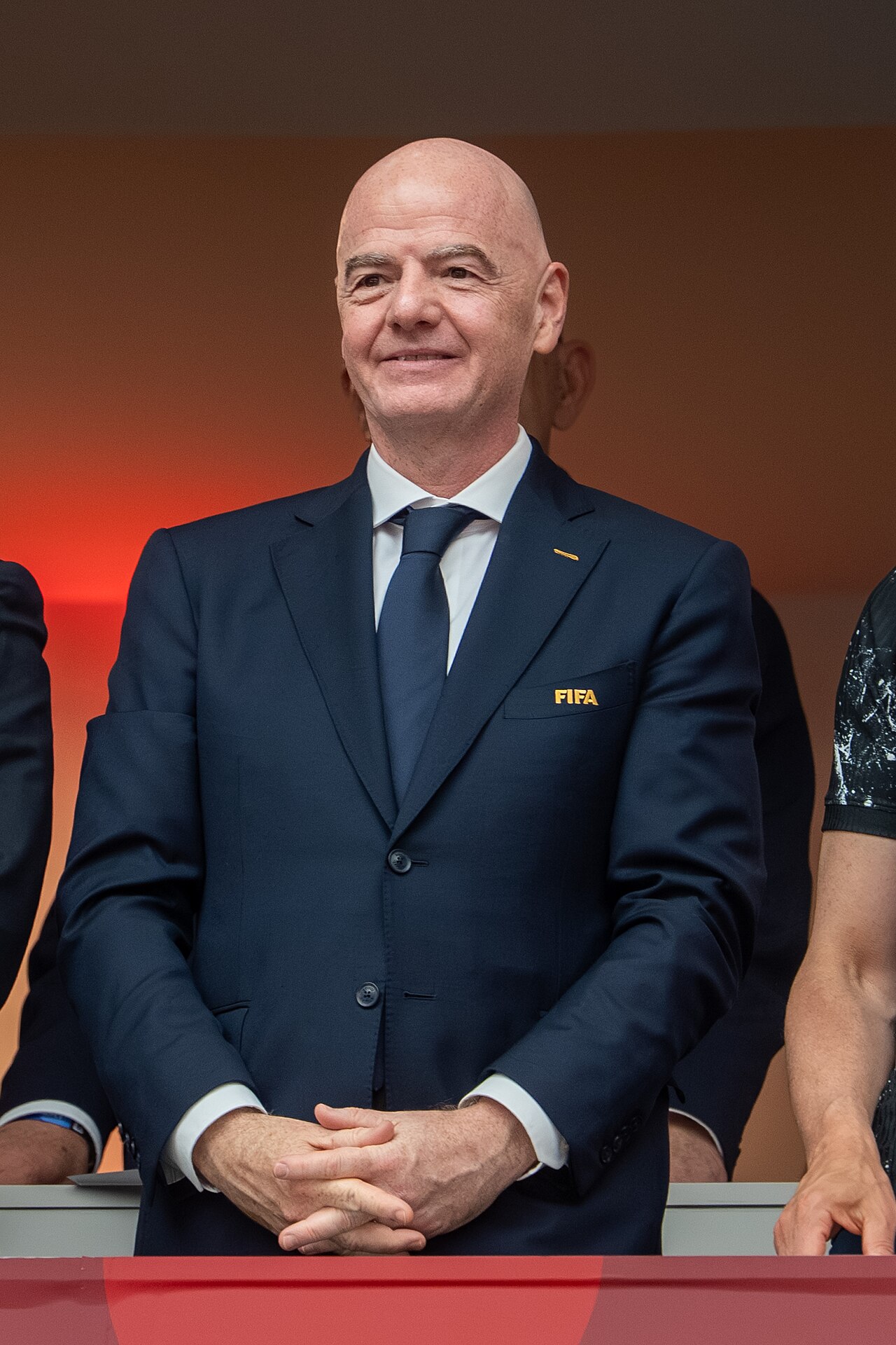 FIFA-Präsident Gianni Infantino beim WM-Vorrundenspiel Kanada gegen Katar am 18. Juni 2026.