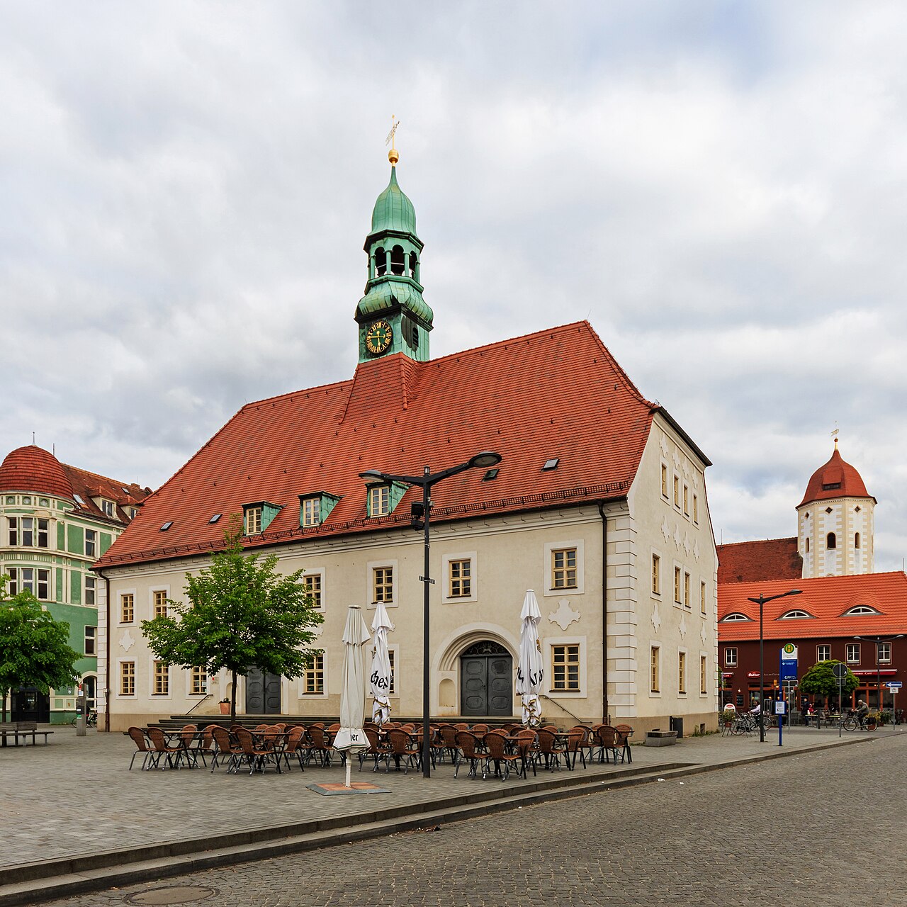 Rathaus der Stadt Finsterwalde im Landkreis Elbe-Elster