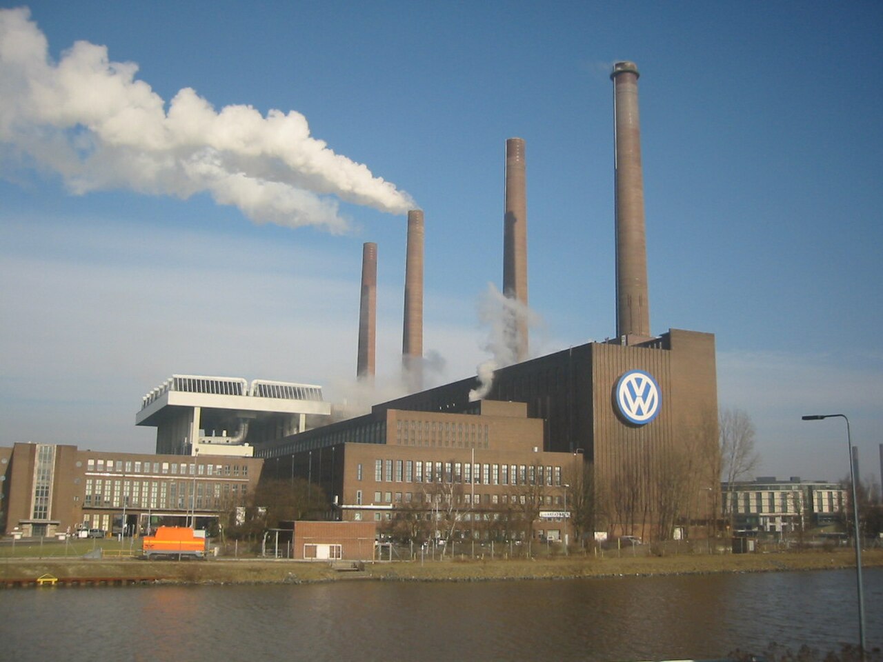 Werksgelände des Volkswagen-Werks in Wolfsburg