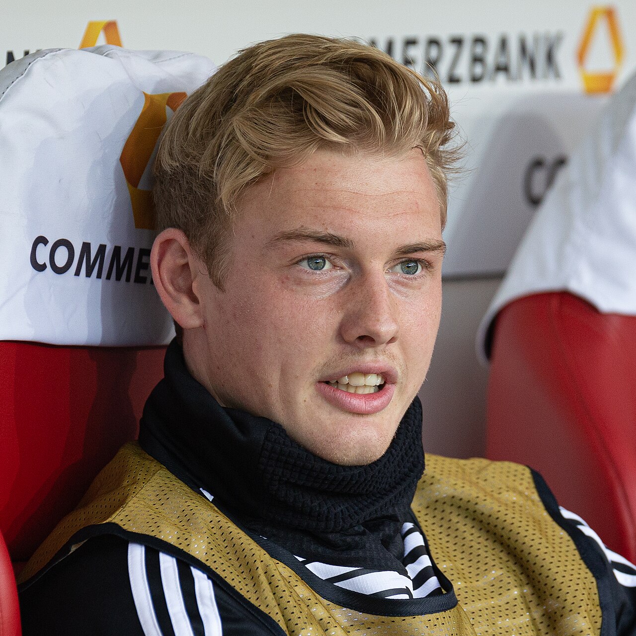 Julian Brandt im Trikot der deutschen Nationalmannschaft während des EM-Qualifikationsspiels Deutschland gegen Estland am 11. Juni 2019.