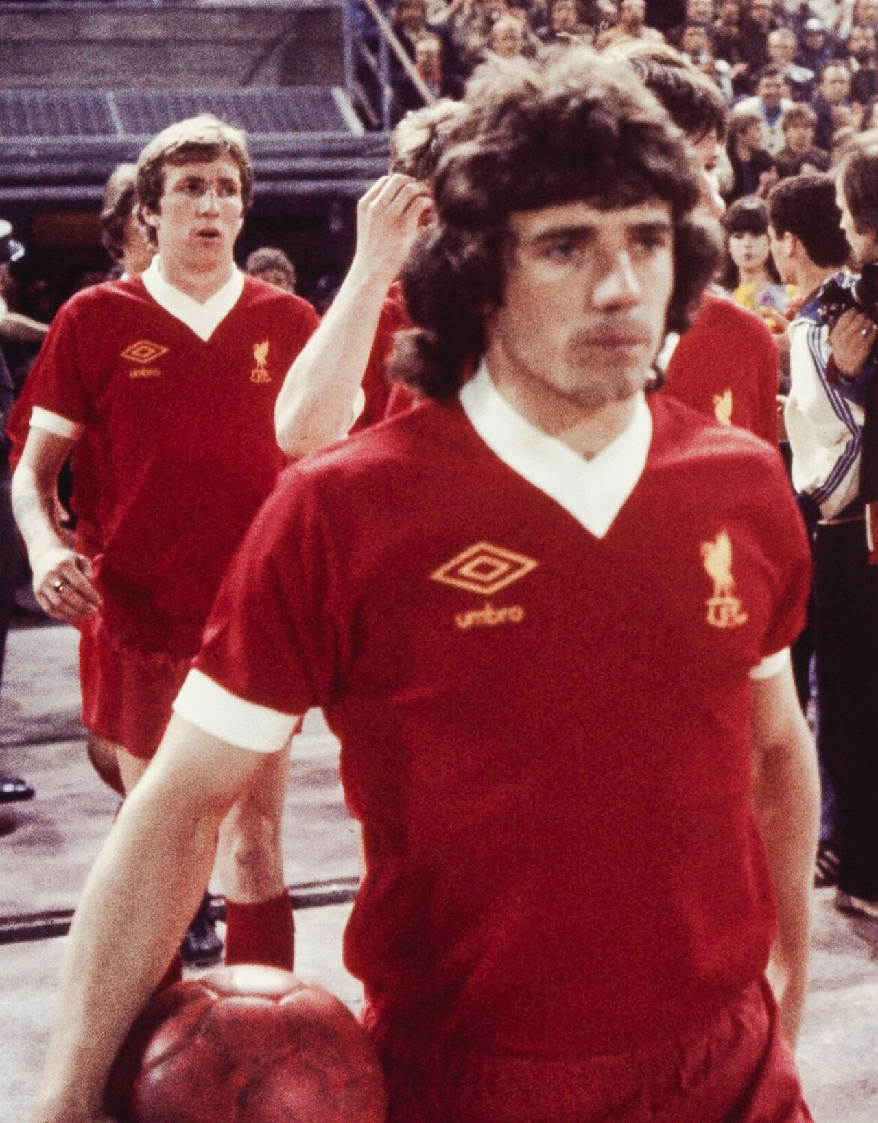 Kevin Keegan im Trikot des FC Liverpool bei einem Spiel gegen den FC Zürich