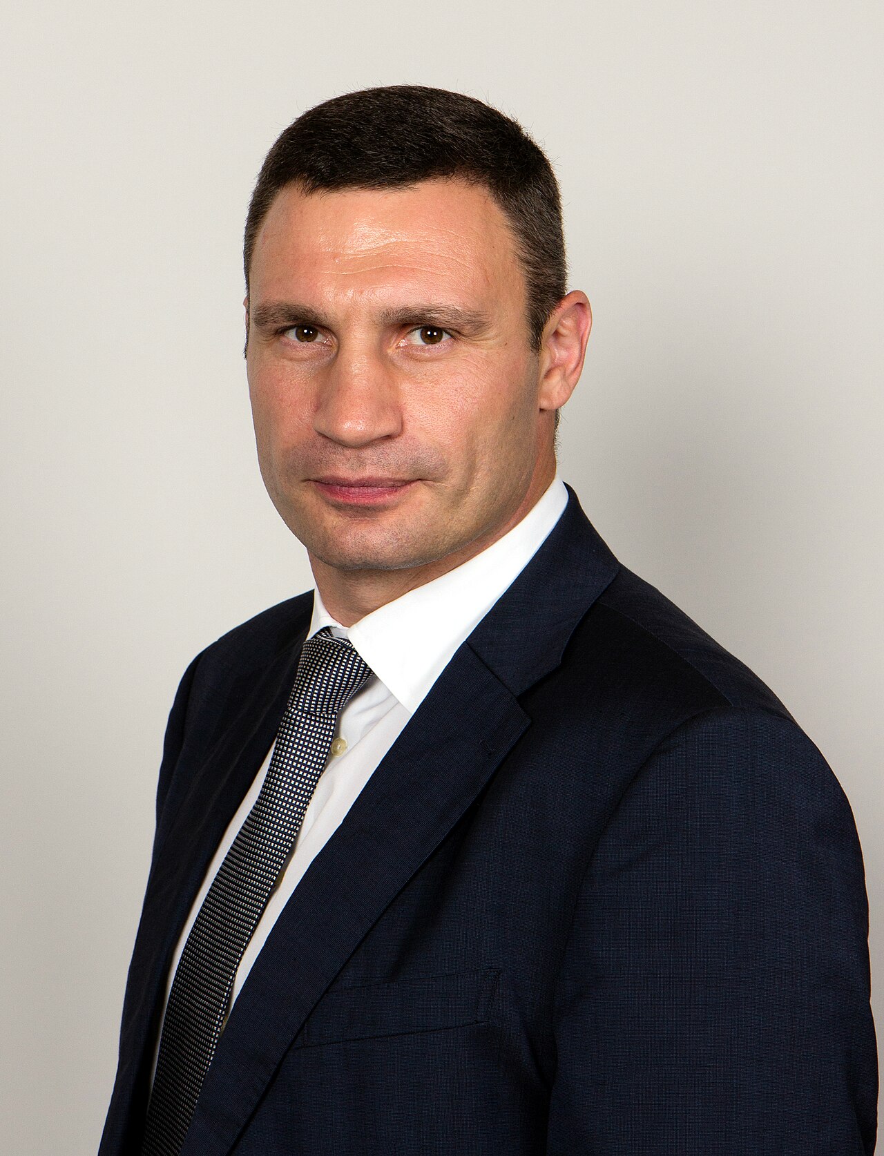 Porträt des Kiewer Bürgermeisters Vitali Klitschko aus dem Jahr 2014.