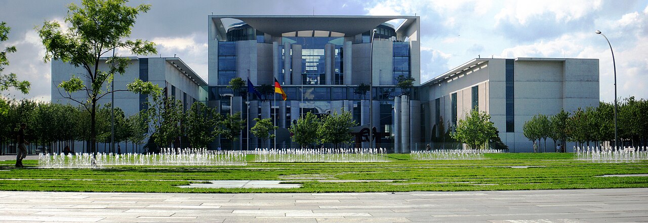 Das Bundeskanzleramt in Berlin, Sitz des Kanzlers und Tagungsort des Koalitionsausschusses.