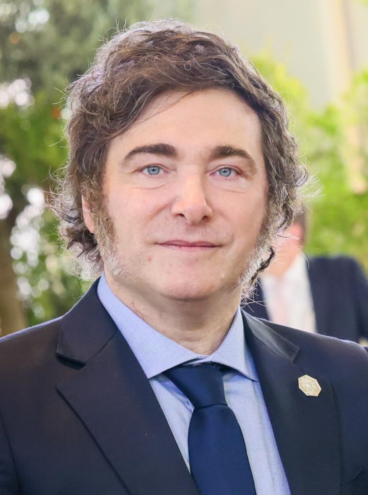 Javier Milei, Präsident Argentiniens, in offizieller Portraitaufnahme
