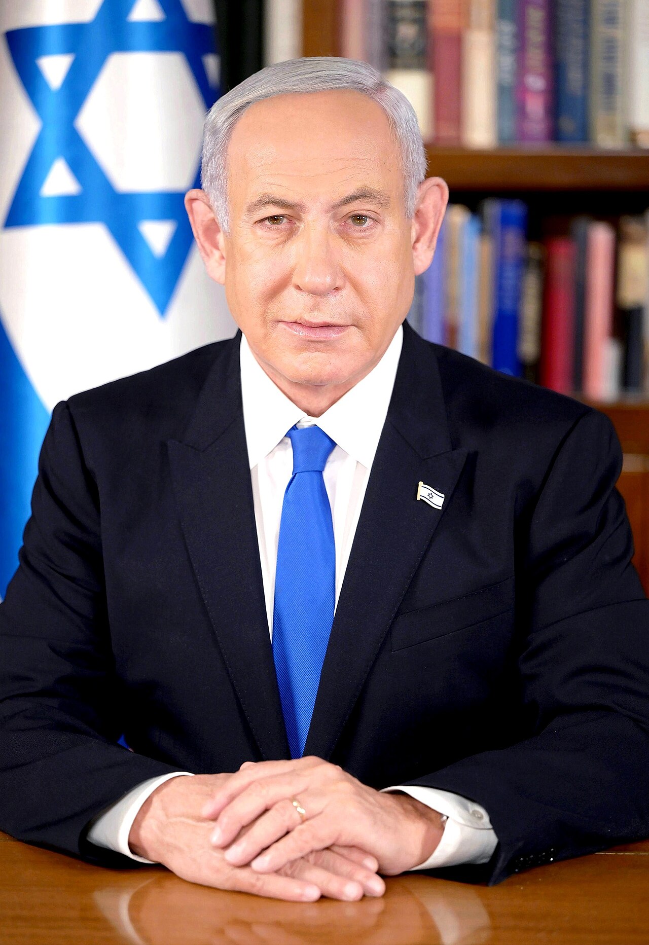 Benjamin Netanjahu, Ministerpräsident Israels, offizielles Porträt