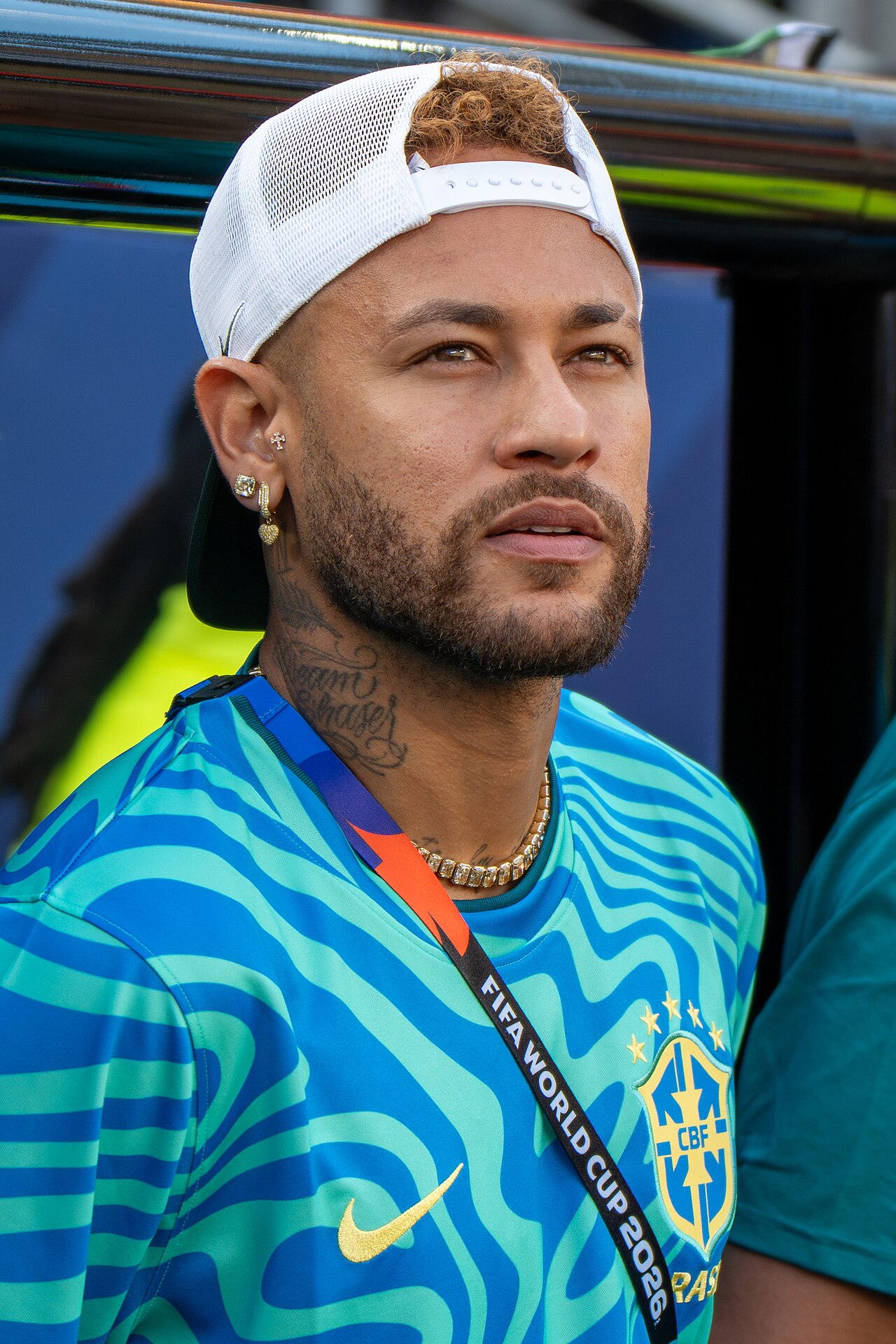 Neymar Junior im brasilianischen Nationaltrikot beim Länderspiel gegen Marokko am 13. Juni 2026 im MetLife Stadium in East Rutherford.