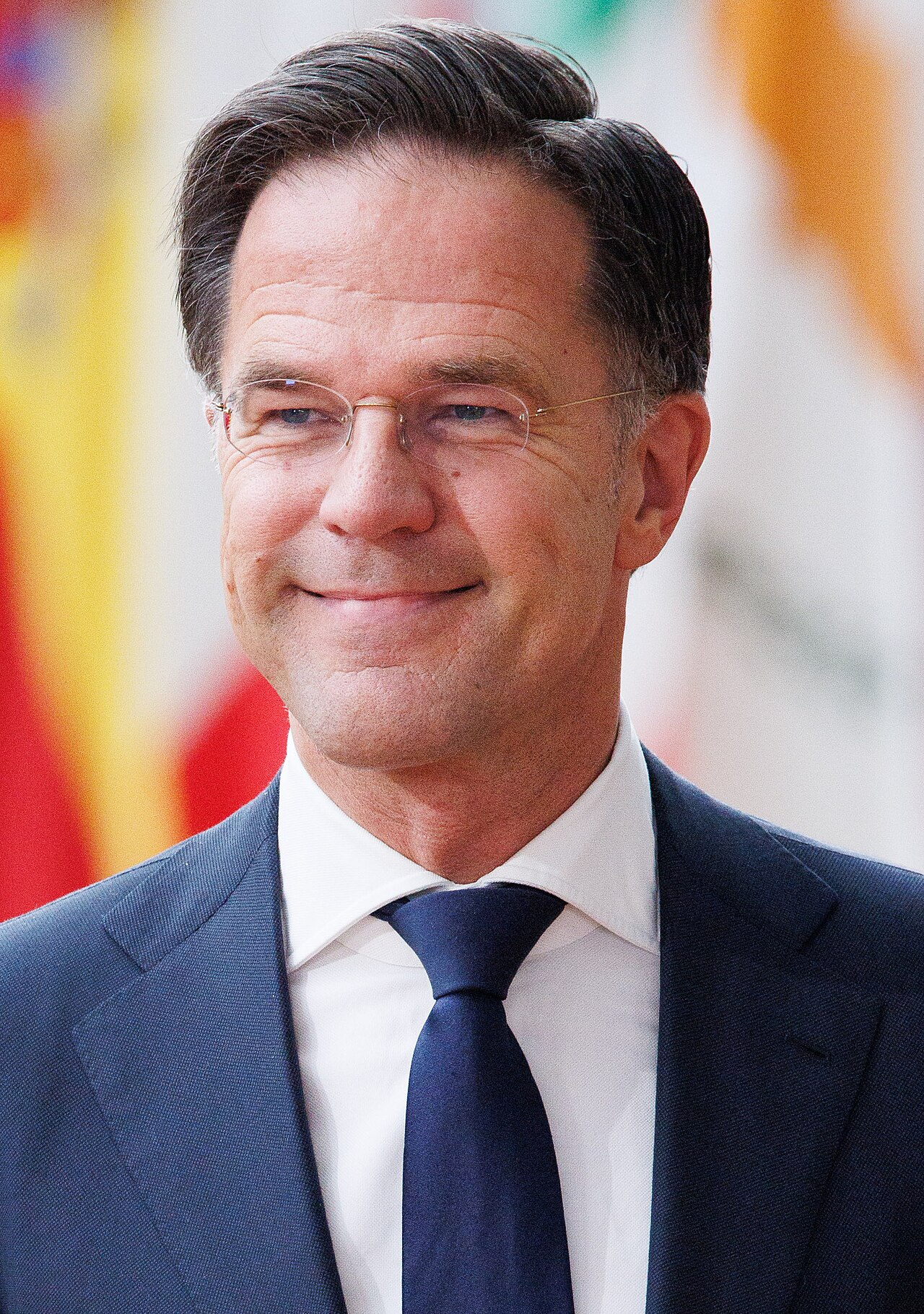 Mark Rutte während eines Auftritts in Brüssel im März 2023.