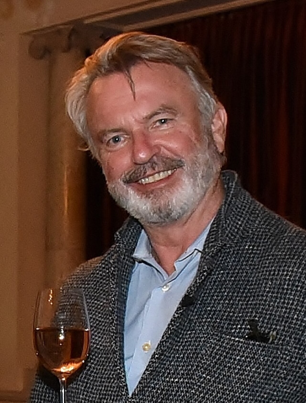 Sam Neill, 2017, in offiziellem Porträt