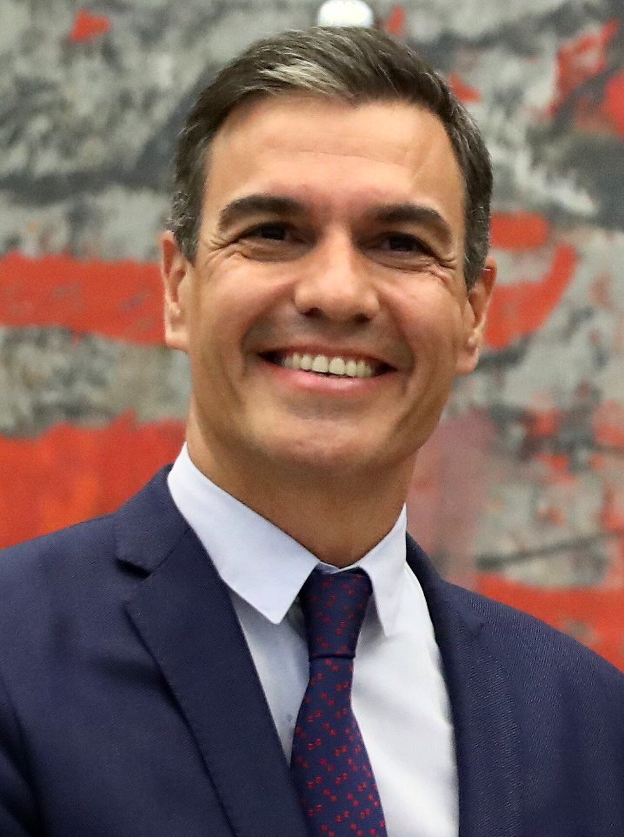 Spaniens Ministerpräsident Pedro Sánchez in einer Aufnahme des Presidencia-Fotografenpools aus dem Moncloa-Palast