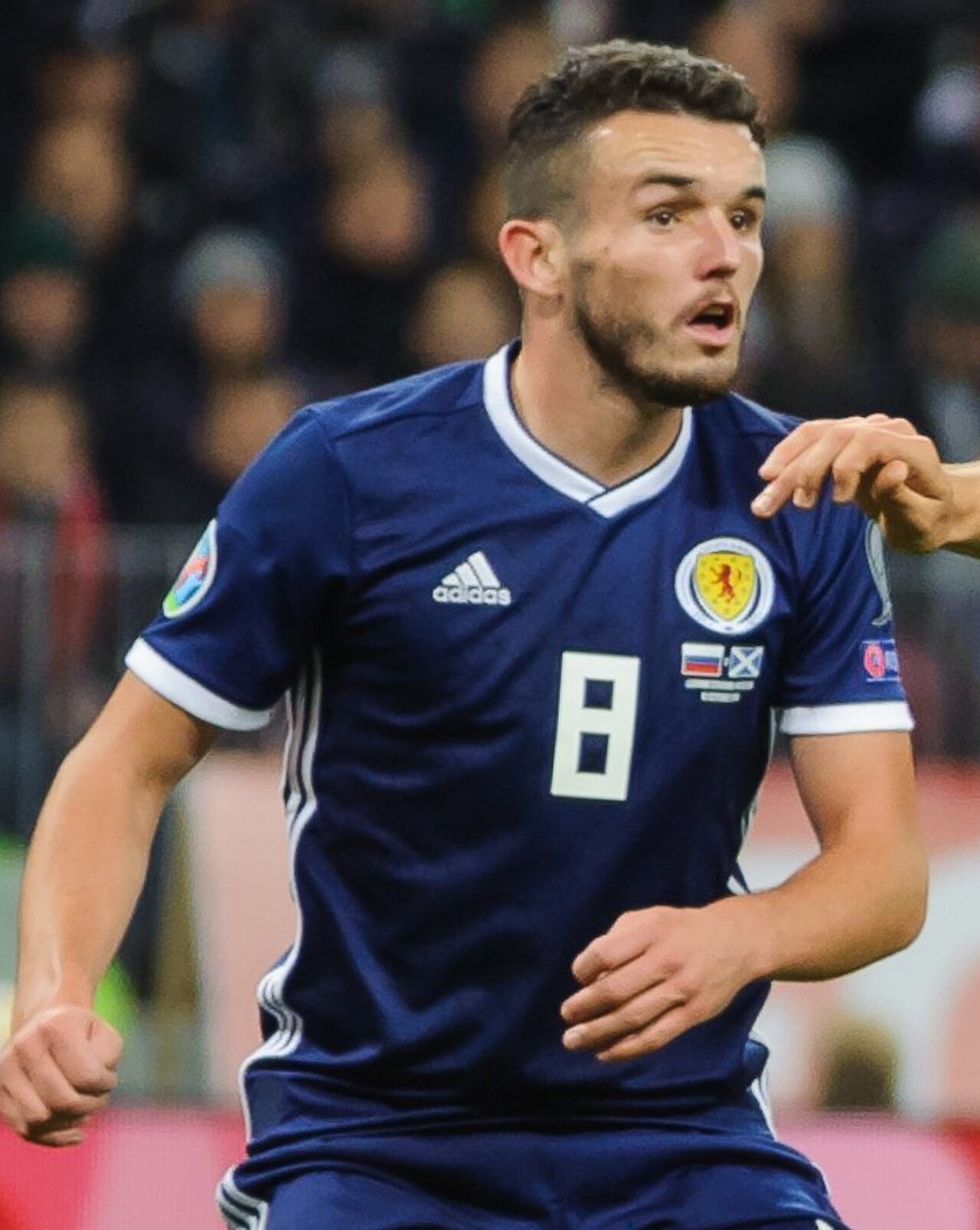 John McGinn im Trikot der schottischen Nationalmannschaft 2019