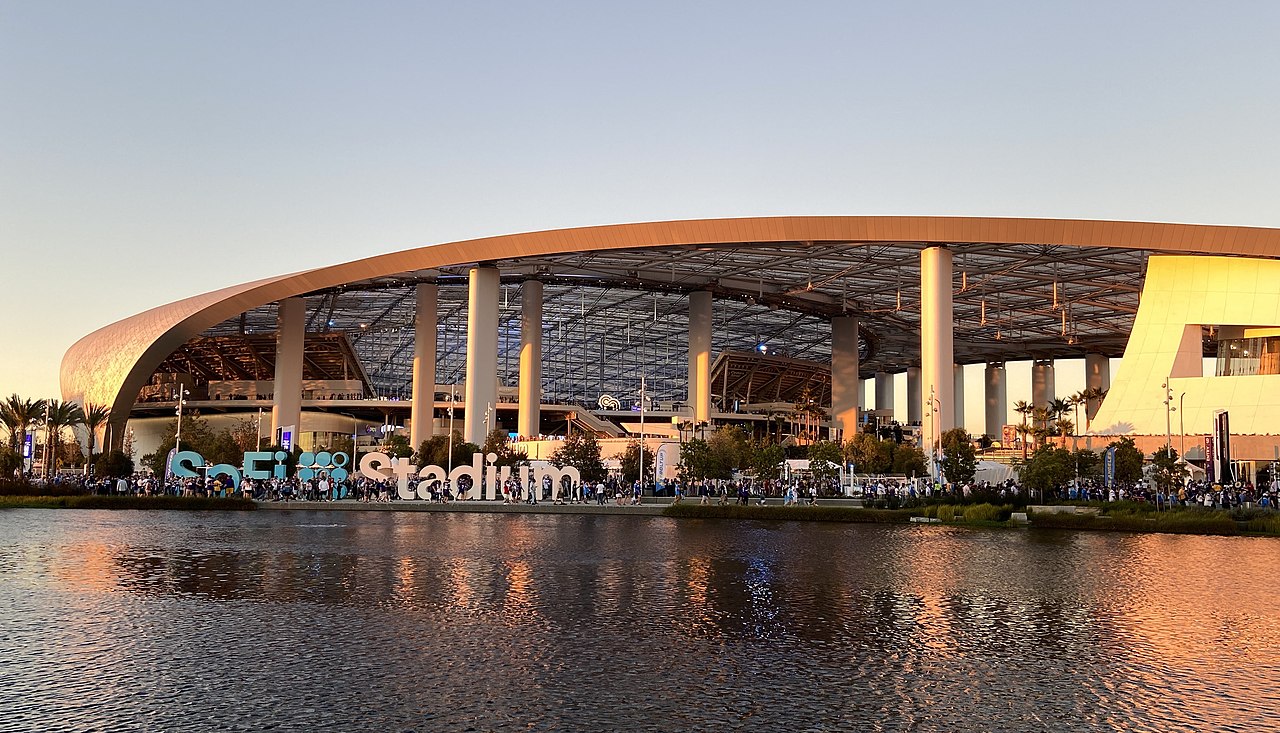 SoFi Stadium in Inglewood, Kalifornien, Spielort des WM-Gruppenspiels Schweiz gegen Bosnien-Herzegowina
