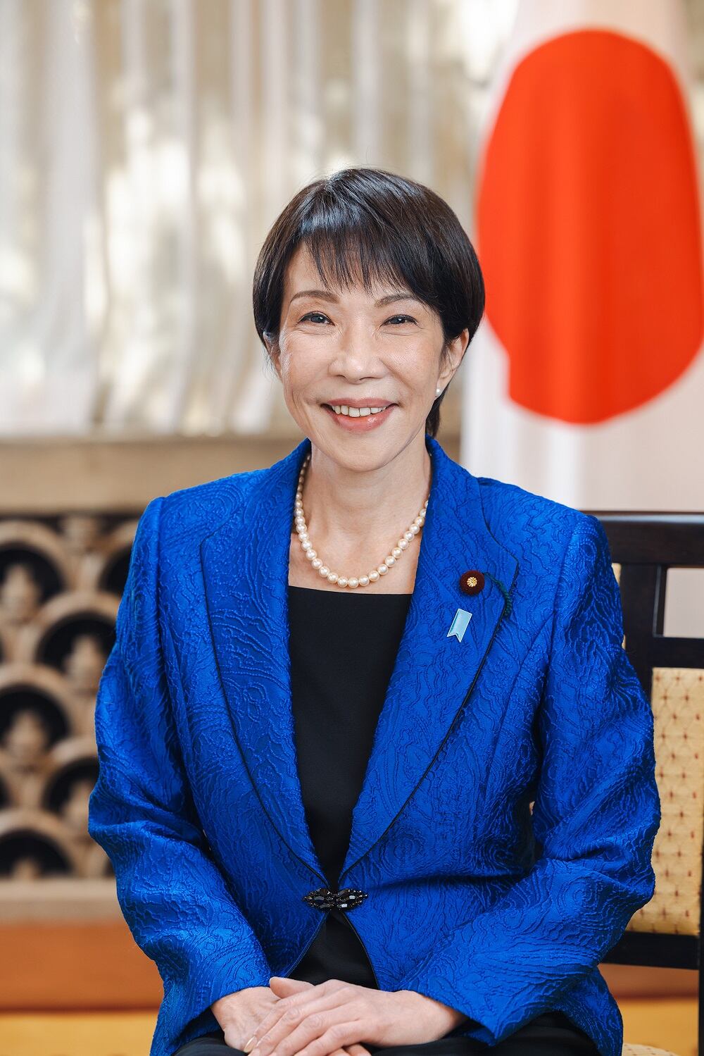 Sanae Takaichi, 104. Premierministerin Japans, offizielles Porträt vom 21. Oktober 2025.