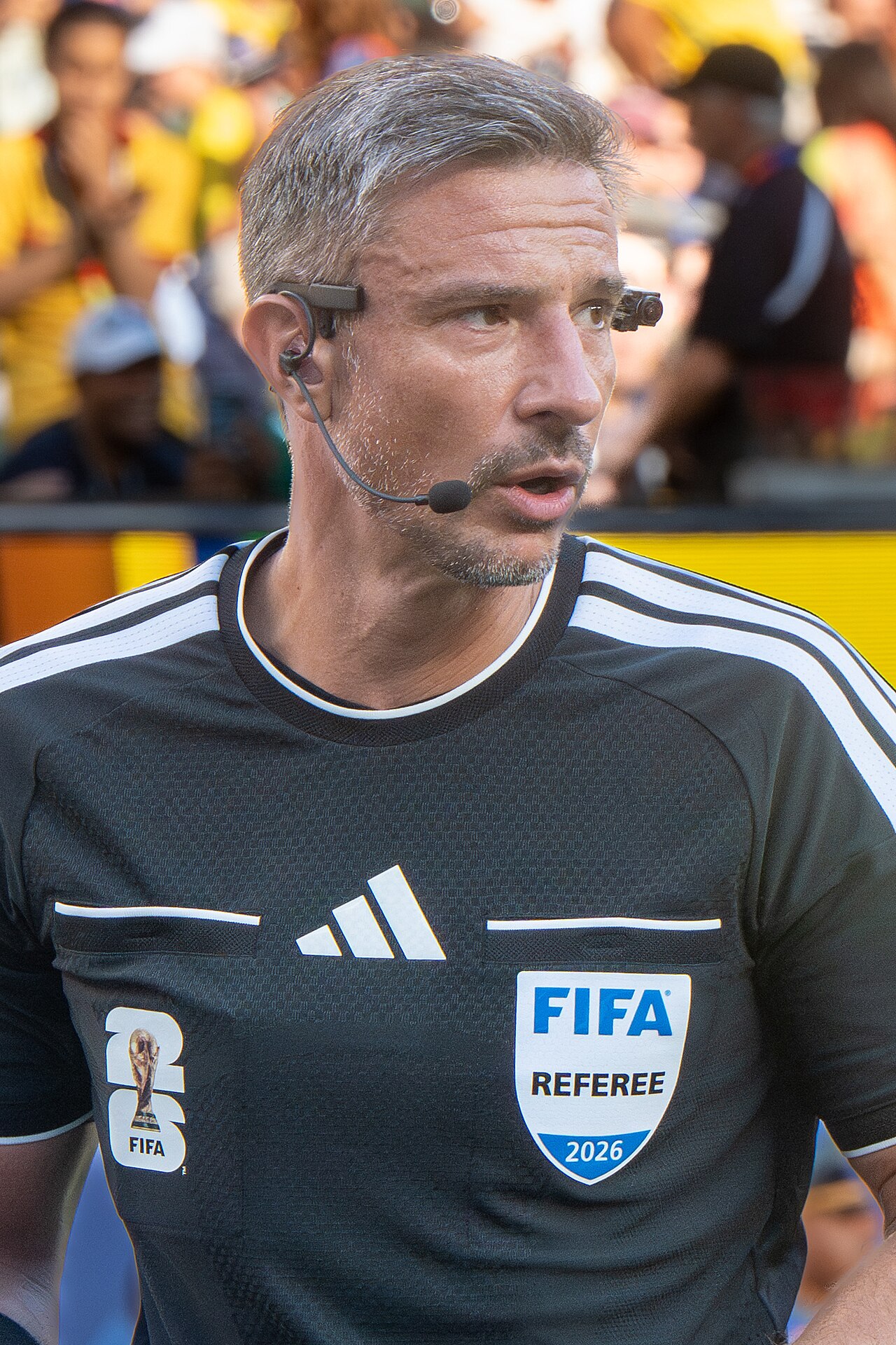 Slavko Vincic während des WM-Spiels Brasilien gegen Marokko am 13. Juni 2026 im MetLife Stadium in East Rutherford.