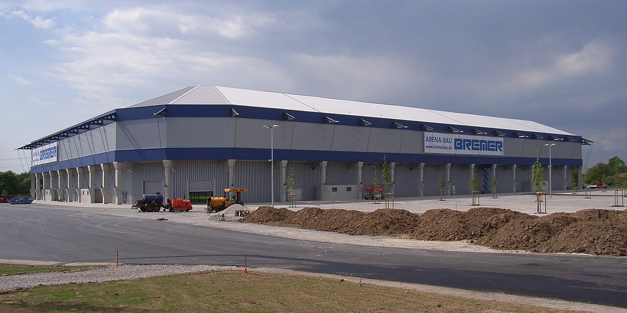 Paragon-Arena in Paderborn, Heimstätte des SC Paderborn 07